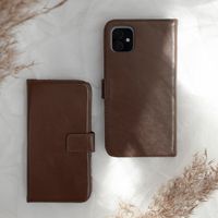 Selencia Echtleder Klapphülle für das Samsung Galaxy J6 Plus