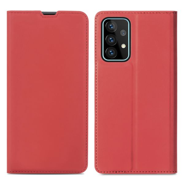 imoshion Slim Folio Klapphülle Samsung Galaxy A52(s) (5G/4G) - Rot