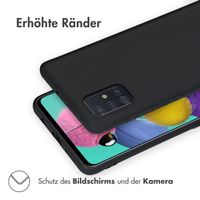 imoshion TPU Color Cover Samsung Galaxy A51 - Schwarz
