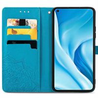 imoshion Mandala Klapphülle Xiaomi Mi 11 Lite (5G/4G) / 11 Lite 5G NE - Türkis