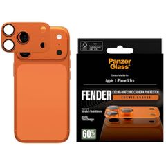 PanzerGlass Fender Kameraschutz für das iPhone 17 Pro - Cosmic Orange