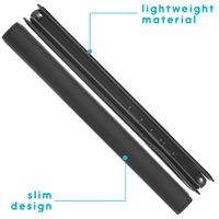 imoshion Slim Folio Klapphülle Apple iPhone 12 (Pro) - Schwarz