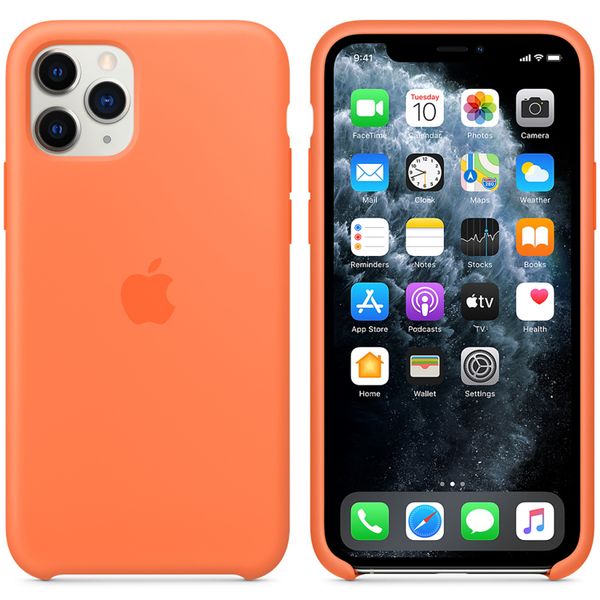 Apple Silikon-Case für das iPhone 11 Pro - Vitamin C