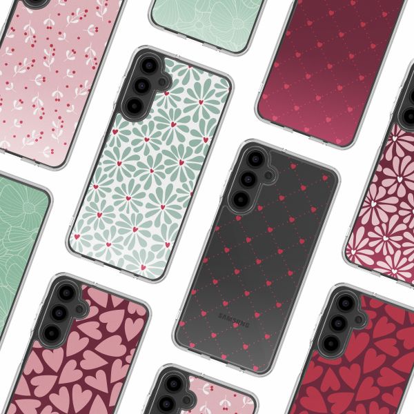 imoshion Design Hülle Samsung Galaxy A16 - Bloom Love Sage Green