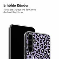 imoshion Design Hülle Samsung Galaxy A34 (5G) - Leopard Lilac