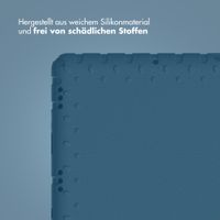 imoshion Schutzhülle mit Handgriff kindersicher Samsung Galaxy Tab A11 Plus / A9 Plus - Dunkelblau
