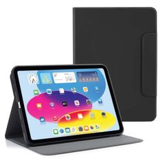 Pipetto Origami No5 Rotating Folio Case für das iPad Air 13 Zoll (2025) M3 / (2024) M2 - Schwarz