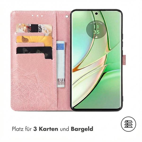 imoshion Mandala Klapphülle Motorola Edge 40 - Rosé gold