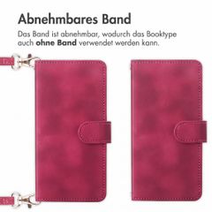 imoshion Klapphülle mit Kordel Xiaomi Redmi Note 17 (5G) - Rot