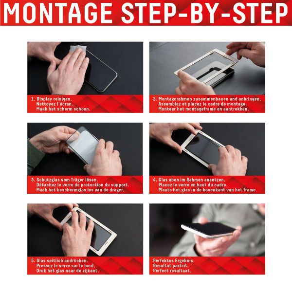 Displex Displayschutz aus gehärtetem Glas Privacy Samsung Galaxy S22 Plus