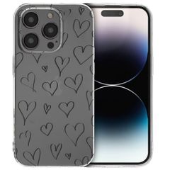 imoshion Design Hülle Apple iPhone 14 Pro - Heart