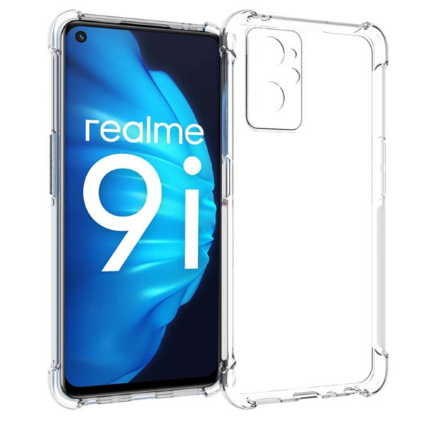 Accezz TPU Clear Cover für das Realme 9i - Transparent