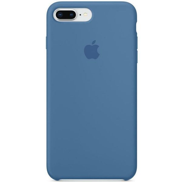 Apple Silikon-Case Denim Blue für das iPhone 8 Plus / 7 Plus