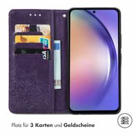 imoshion Mandala Klapphülle für das Samsung Galaxy A55 - Violett