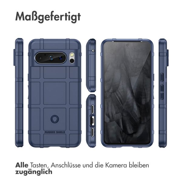 imoshion Rugged Shield Backcover Google Pixel 8 Pro - Dunkelblau