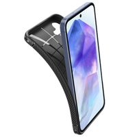 Spigen Rugged Armor Case für das Samsung Galaxy A55 - Matte Black