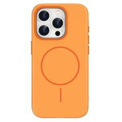 imoshion Color Backcover mit Thin MagSafe Ring Apple iPhone 15 Pro - Orange
