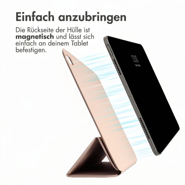 imoshion Magnetic Klapphülle Apple iPad Air 11 Zoll (2026) M4 / (2025) M3 / (2024) M2 / Air 5 (2022) / Air 4 (2020) - Beige