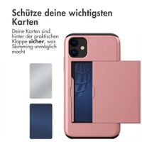 imoshion Backcover mit Kartenfach Apple iPhone 11 - Rosé gold