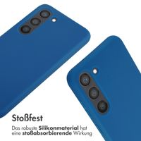 imoshion Silikonhülle mit Band für das Samsung Galaxy S23 - Blau