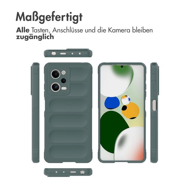 imoshion EasyGrip Backcover für das Xiaomi Redmi Note 12 Pro - Dunkelgrün