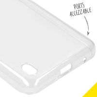 Accezz TPU Clear Cover Transparent Motorola Moto G8 Power Lite