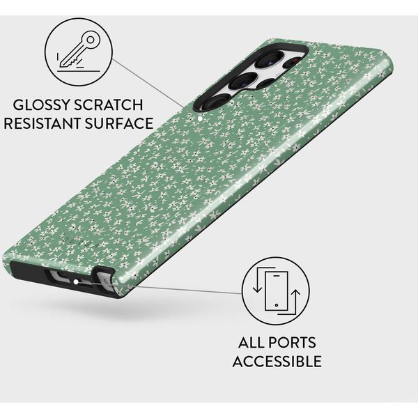 Burga Tough Back Cover für das Samsung Galaxy S22 Ultra - Lush Meadows