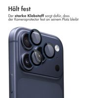 imoshion 2er Pack Kameraobjektivschutz für das Apple iPhone 17 Pro / 17 Pro Max - Dunkelblau