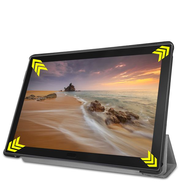 imoshion Trifold Klapphülle für das Lenovo Tab E10 - Grau