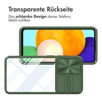 imoshion Back Cover mit Kameraschieber Samsung Galaxy A52(s) (5G/4G) - Dunkelgrün