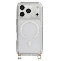 Selencia Rivièra MagSafe Backcover mit abnehmbarem Haken Apple iPhone 18 Pro Max / 17 Pro Max - Transparent