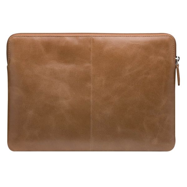 dbramante1928 Skagen Pro - Laptop Hülle 13 Zoll - Laptop Sleeve - Echtes Leder - MacBook Pro 13 Zoll / Air 13 Zoll - Tan