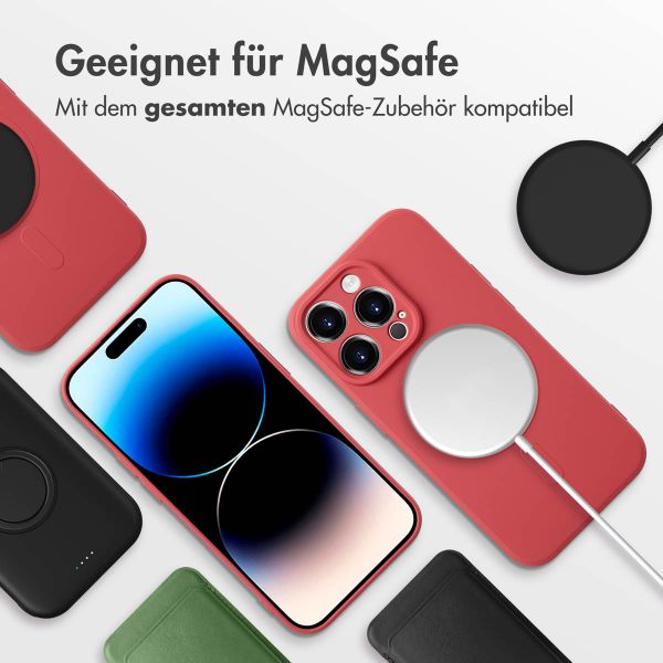 imoshion Color Back Cover mit MagSafe Apple iPhone 14 Pro - Dusty Rose
