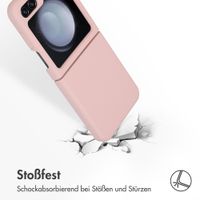 Accezz Liquid Silikoncase Samsung Galaxy Z Flip 5 - Rosa