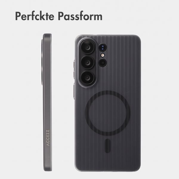 Accezz Lite Backcover mit MagSafe | Fluted | Samsung Galaxy S26 Ultra - Grau