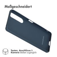 imoshion TPU Color Cover Sony Xperia 5 IV - Dunkelblau