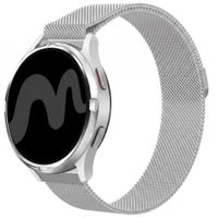 imoshion Magnetisches Milanaise Armband -   Universelle 24 mm Anschluss - Silber