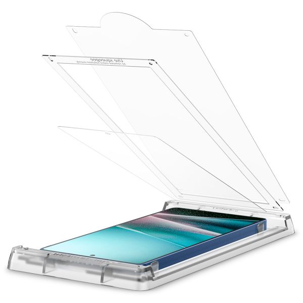 Spigen EliteShield EZ Fit mit Installation Tray - 1er Pack Samsung Galaxy S25 Ultra