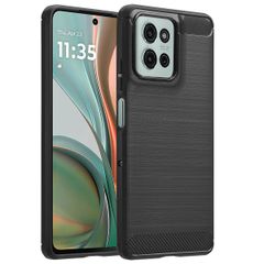 imoshion Brushed Back Cover Motorola Moto G75 5G - Schwarz