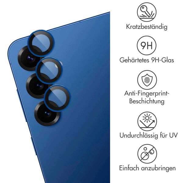 imoshion 2er-Pack Objektivschutz für Kamera für das Samsung Galaxy S25 Plus - Navy