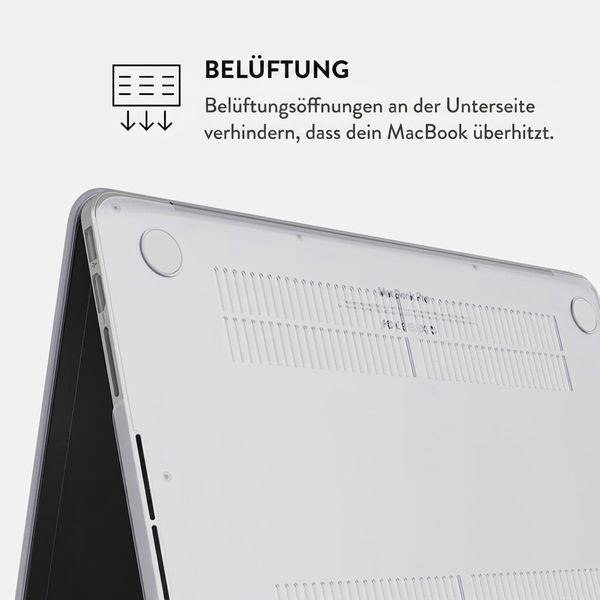 Burga Hardshell Hülle Apple MacBook Pro 14 Zoll (2021 / 2023 M3 chip / 2024 M4 chip / 2025 M5 chip) - Strawberry Jam