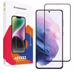 Accezz Full Cover Screen Protector aus gehärtetem Glas Samsung Galaxy S22 Plus / S23 Plus