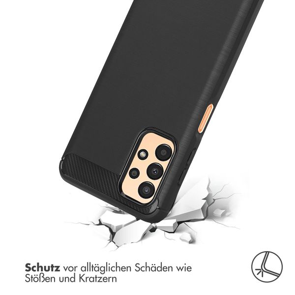 imoshion Brushed Back Cover Samsung Galaxy A13 (5G) - Schwarz