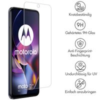 Accezz Screen Protector aus gehärtetem Glas für das Motorola Moto G54 - Transparent