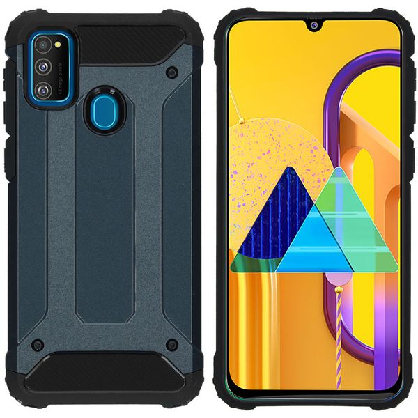 imoshion Rugged Xtreme Case Dunkelblau für Samsung Galaxy M30s / M21