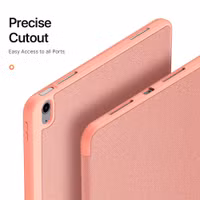 Dux Ducis Domo Klapphülle Apple iPad Air 13 Zoll (2025) M3 / (2024) M2 - Rosa