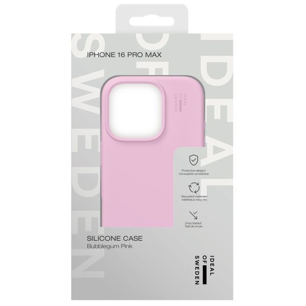 iDeal of Sweden Silikon Case für das iPhone 16 Pro - Bubble Gum Pink