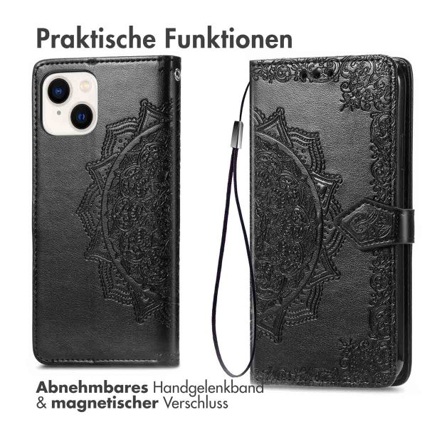 imoshion Mandala Klapphülle Apple iPhone 15 - Schwarz