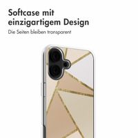 imoshion  Design Hülle für das iPhone 16 - Graphic Beige