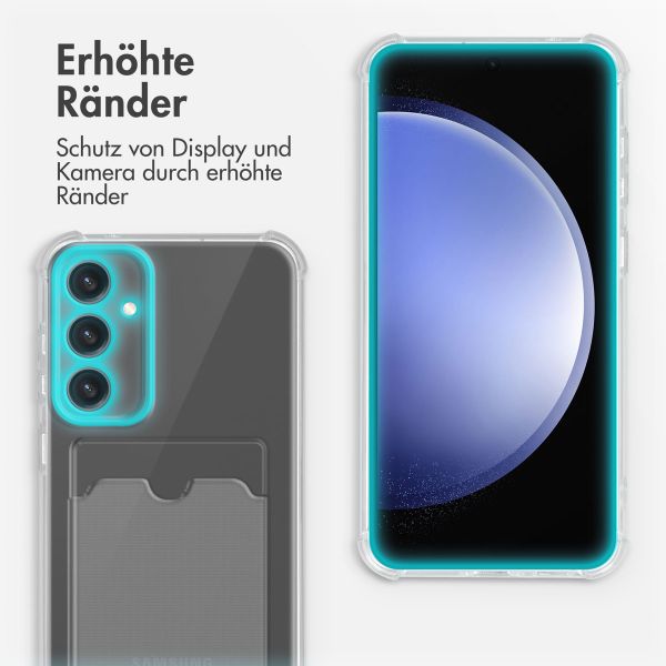 imoshion Soft Case Back Cover mit Kartenfach Samsung Galaxy S23 FE - Transparent